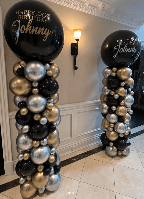 邦楽 apartment balloon Party Pop Tower — Sun and Moon Balloon Design
